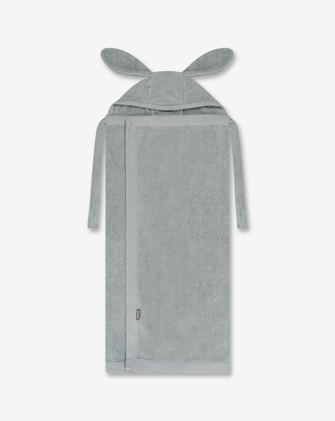 מגבת לתינוקות ולפעוטות מיננה כחול אפור