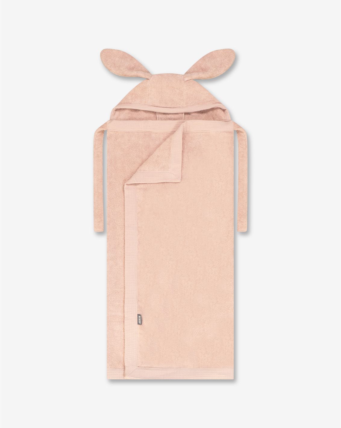 מגבת לתינוקות ולפעוטות מיננה ורוד פודרה