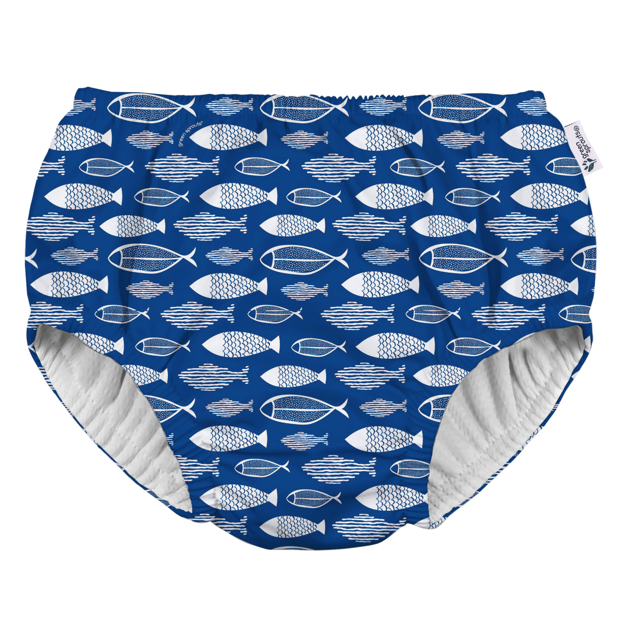 בגד ים כחול דגים I PLAY