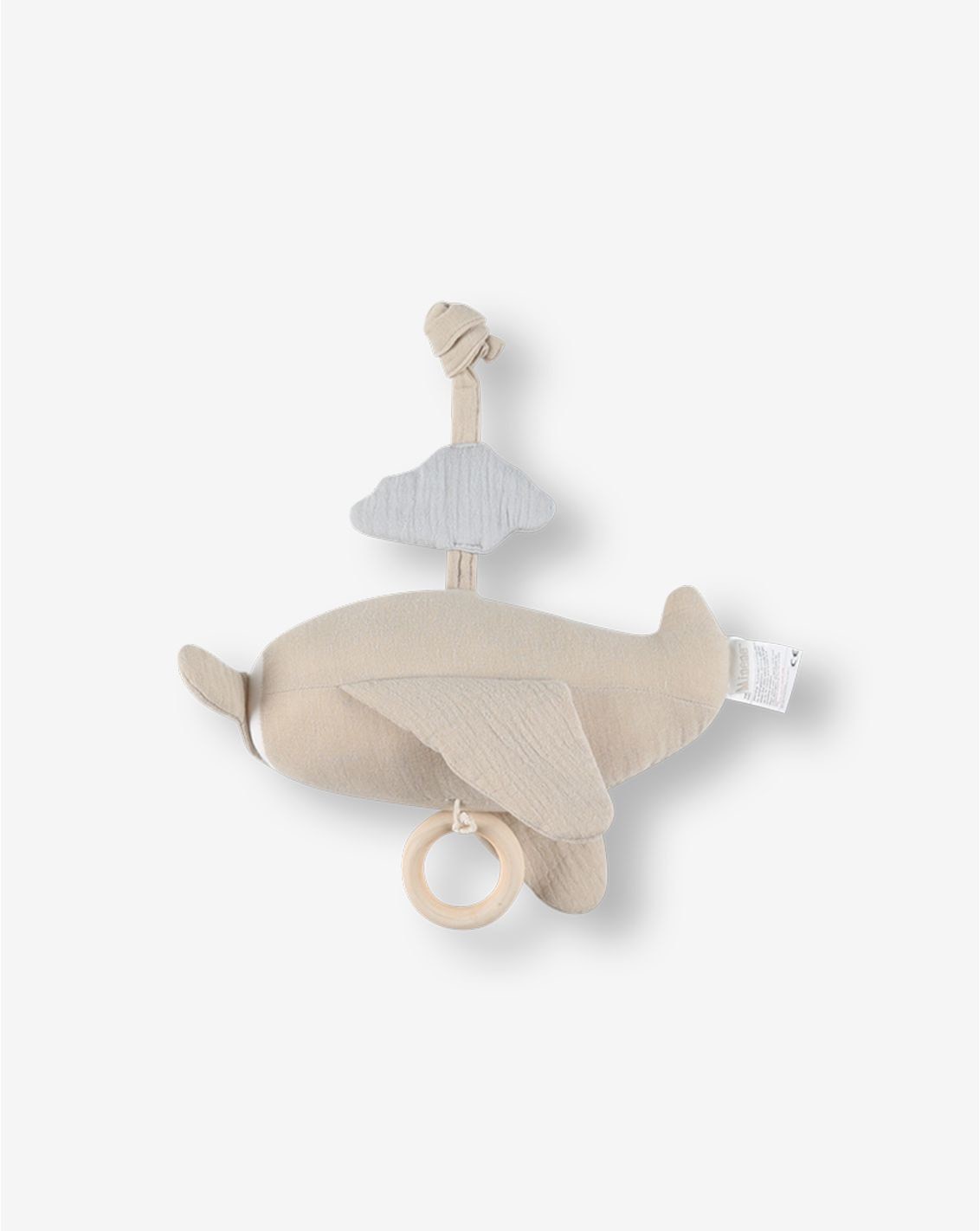 צעצוע מנגן לעגלה ולעריסה מטוס