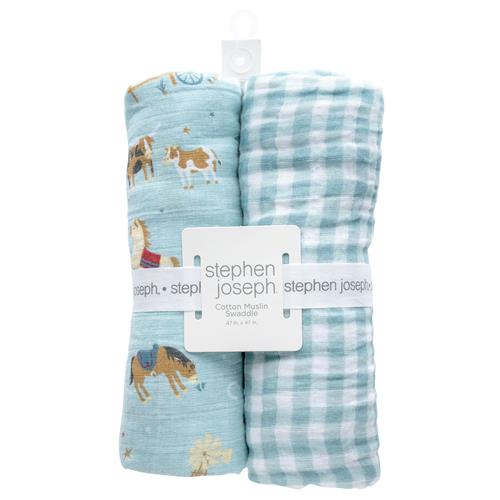 זוג חיתולי טטרה גדולים כלבים משבצות