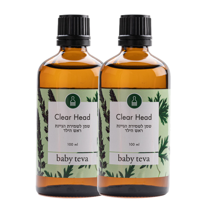 זוג שמנים להגיינת ראש הילד