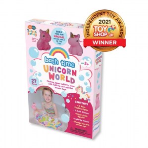 משחק פעילות לאמבטיה חד קרן 