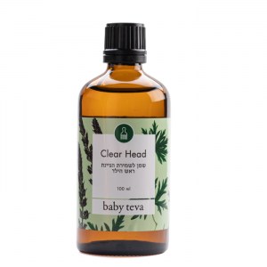 Clear Head  שמן טבעי להגיינת ראש הילד