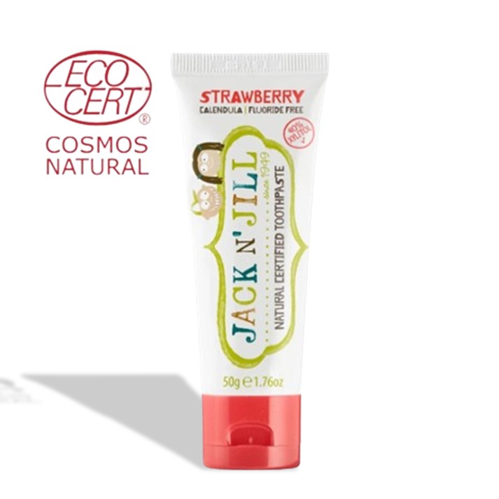 משחת שיניים טבעית לתינוקות וילדים תות